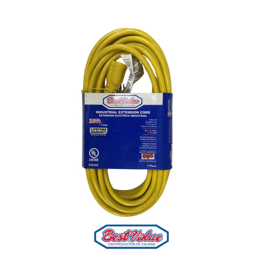 EXTENSION ELECTRICA USO PROFESIONAL 25'- 3XAWG14