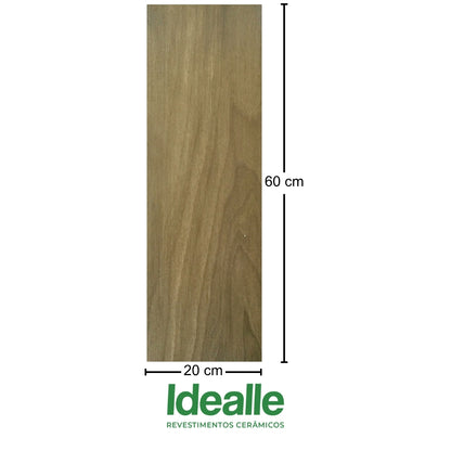 PISO DE CERAMICA TIPO MADERA IDEALLE DAYTON CLASSIC 20X60 CM 1.70M2 CAJA 29304