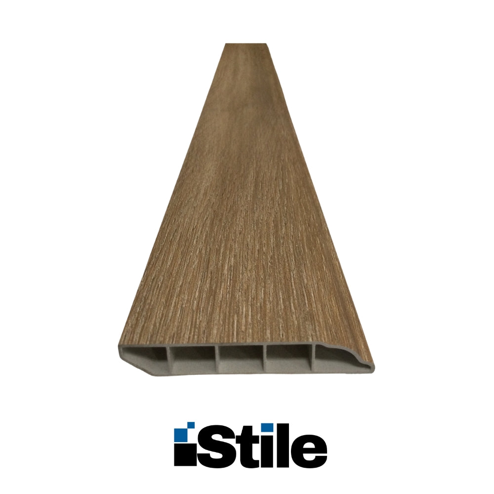 ZOCALO PARA PISO PVC-SPC ROBLE FRESNO 2400x70x12MM SPC-HYW-73062