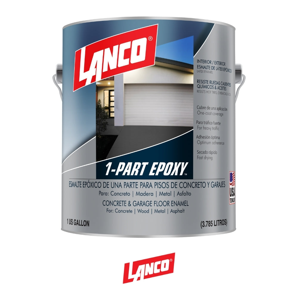 PINTURA DE PISO 1- PART EPOXI FLOOR SLIVER GL EF399-4 LANCO