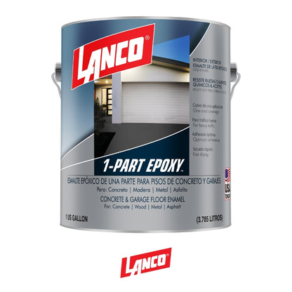 PINTURA DE PISO 1- PART EPOXI FLOOR SLIVER GL EF399-4 LANCO