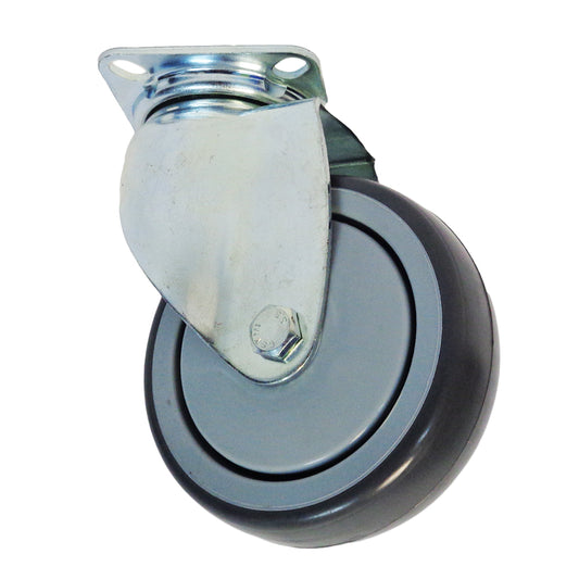 RODAJA DE POLIURETANO GIRATORIA 4 PULGADAS X 1 1/4 PULGADAS  100 KILOGRAMOS TENTE-ROLLEN