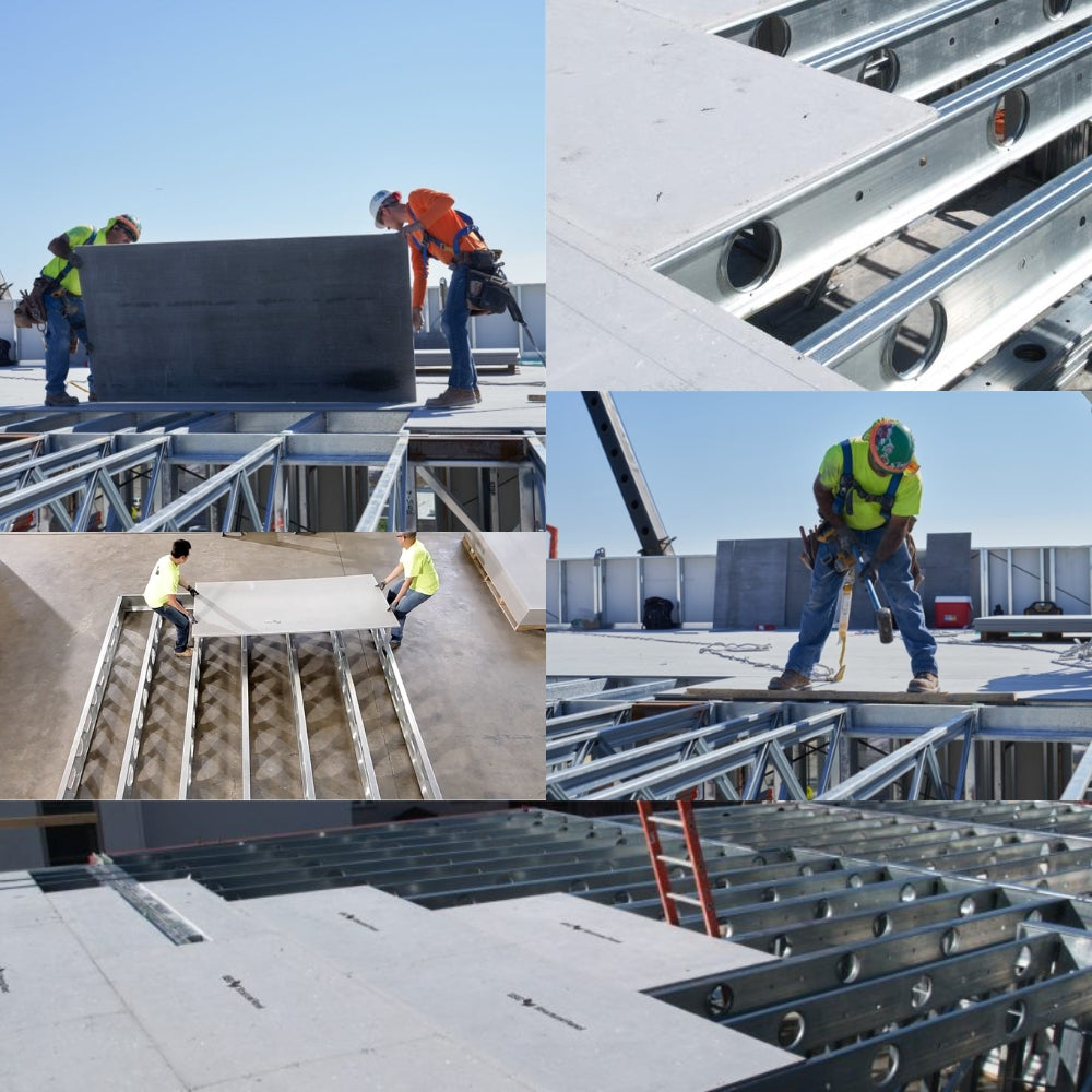 LAMINA PANEL ESTRUCTURAL PARA ENTRE PISO 4X8X3/4 #330740 BORDE CUADRADO