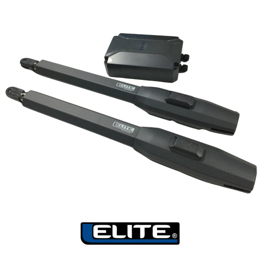 KIT DE BRAZOS PARA PUERTAS ABATIBLES 250KG O 2.5MTS DE CAPACIDAD ELITE