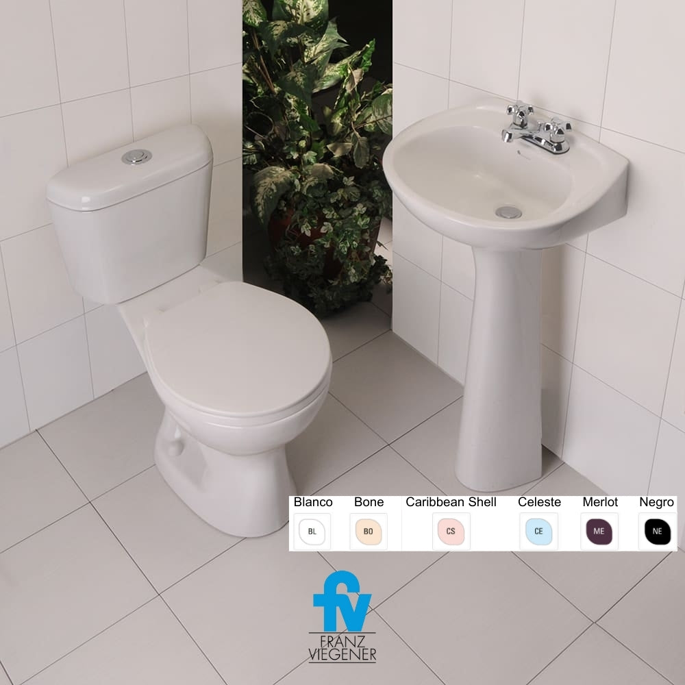 LAVAMANOS CON PEDESTAL FV GALA COLOR NEGRO E208-NE