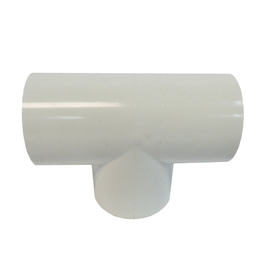 TEE PVC 25MM-1 PULGADAS PRESION SCH-40 C/C