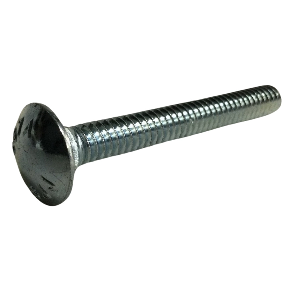 PERNO DE CARRUAJE ZINCADO ACERO GRADO 2 1/4 PULGADAS-20 x 2 PULGADAS ROSCA ESTANDAR
