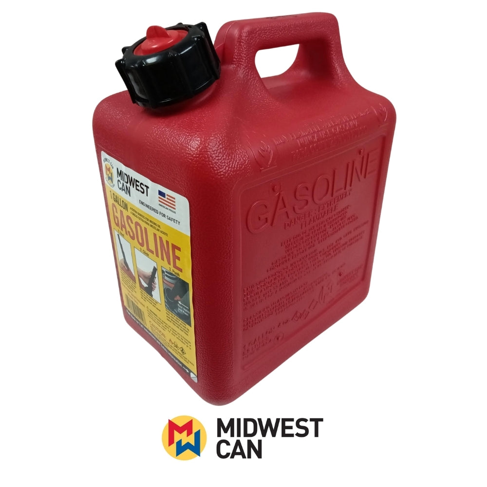 TANQUE PARA GASOLINA 1 GALÓN MIDWEST CAN 1210