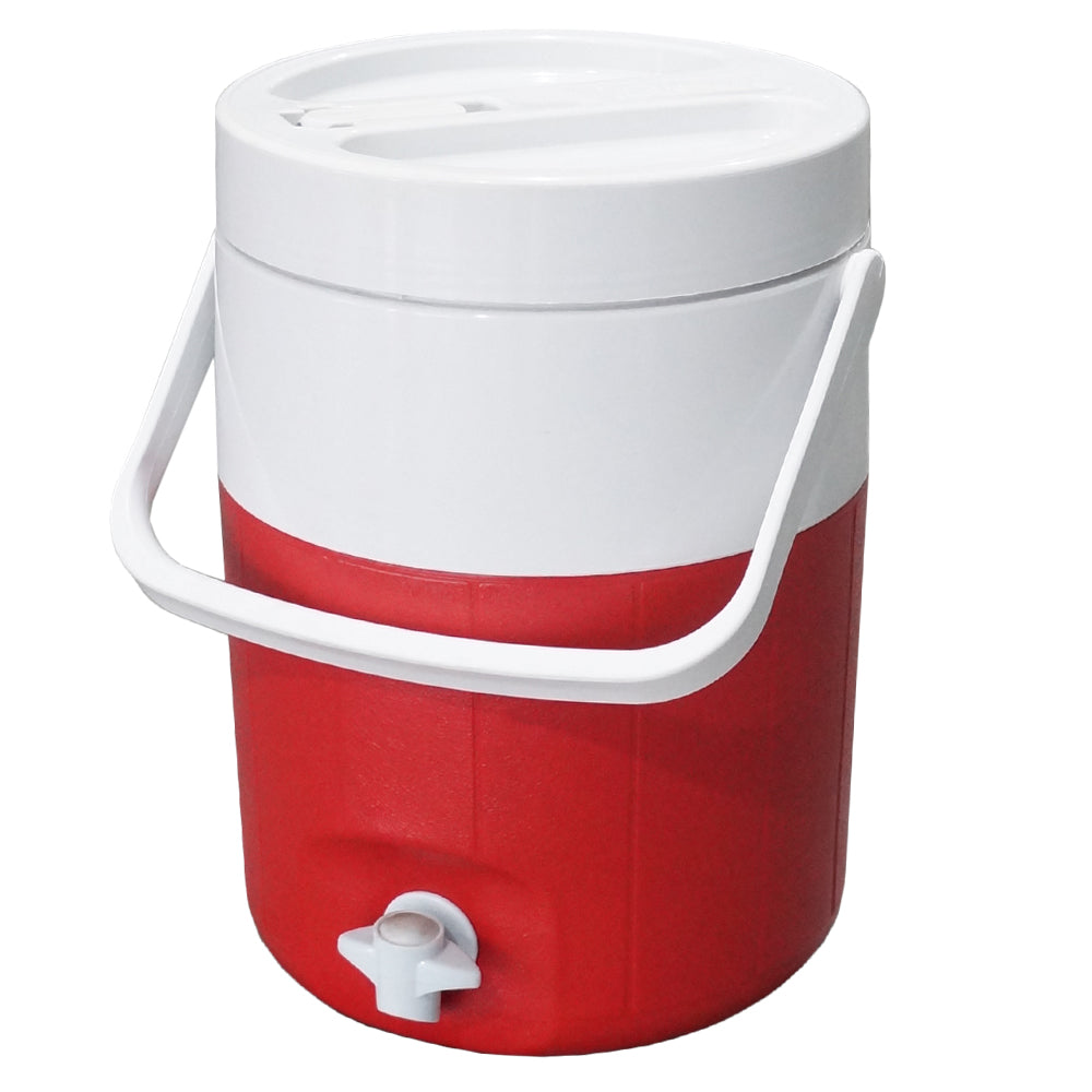 COOLER  2 GALONES CON GRIFO DE COLOR ROJP  COLEMAN