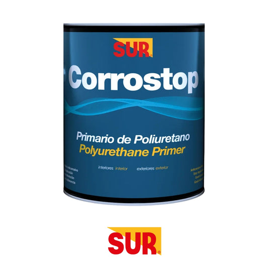 PINTURA  ANTICORROSIVO SUR CORROSTOP TIPO MINIO 1/4 GL