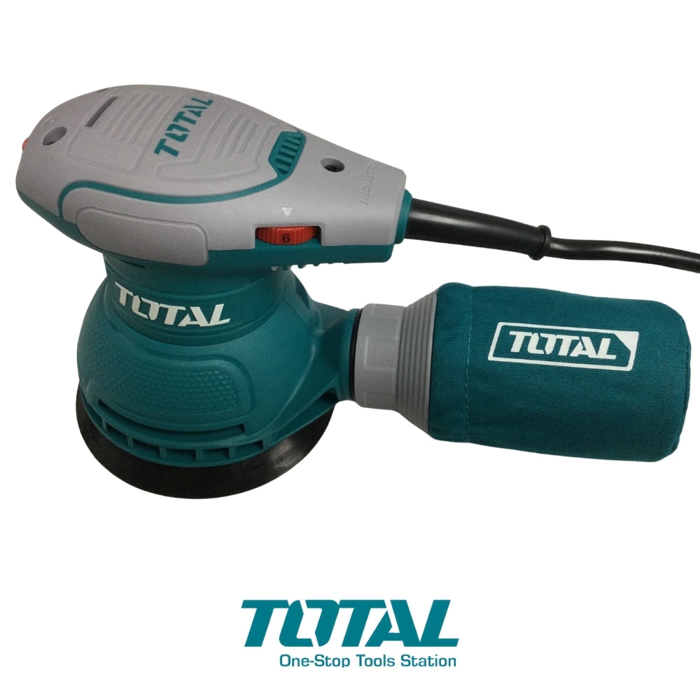 LIJADORA ORBITAL CIRCULAR ROTATIVA DE 5 PULGADAS 1300 RPM 320 W 110-120 V TOTAL UTF2131256