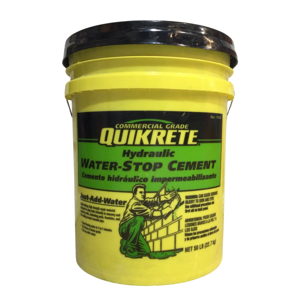 CEMENTO HIDRAULICO IMPERMEABILIZANTE 50 LB. (5GL) QUIKRETE D014AP