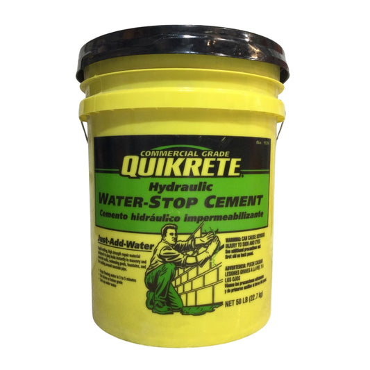 CEMENTO HIDRAULICO IMPERMEABILIZANTE 50 LB. (5GL) QUIKRETE D014AP