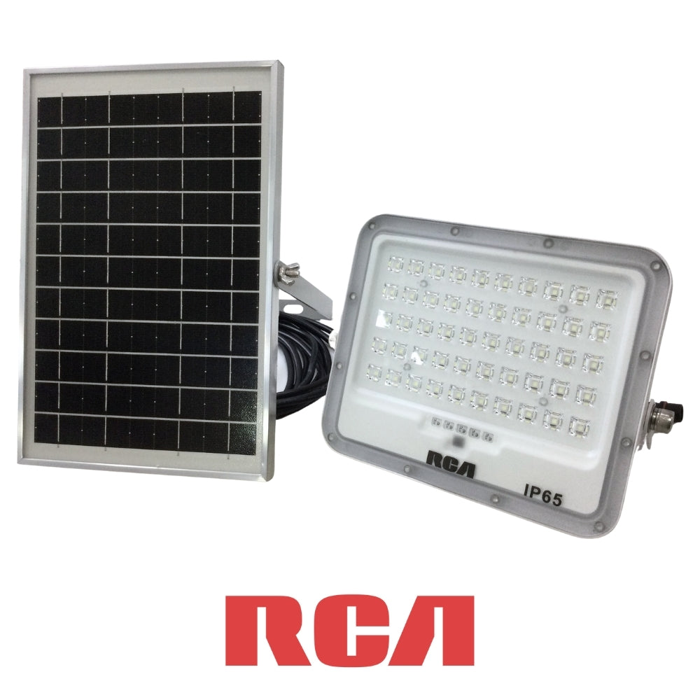 REFLECTOR LED SOLAR IP65 50W 1000LM 6500K (RLSOLFLD50W)