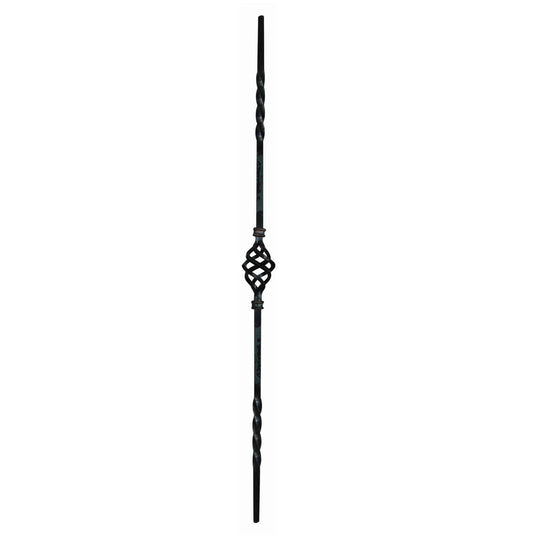 PANEL DE HIERRO FORJADO  12X55X900mm - 48/2