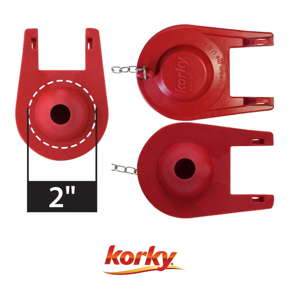 ALETA ROJA 2 IN EXTRA HEAVY DUTY 2001BP KORKY