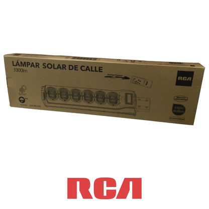 LAMPARA SOLAR DE CALLE IP65 300W 3300LM 6500K (RLSOLST300W)