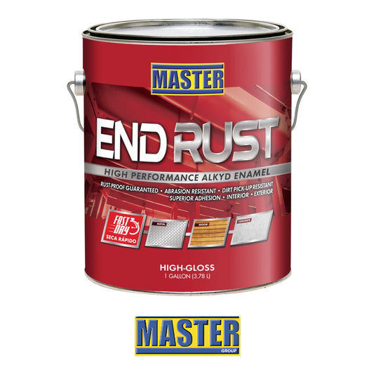 ESMALTE DE ACEITE ANTICORROSIVO BASE SECADO RAPIDO END RUST FAST DRY ACCENT GALON VV2780P MASTER