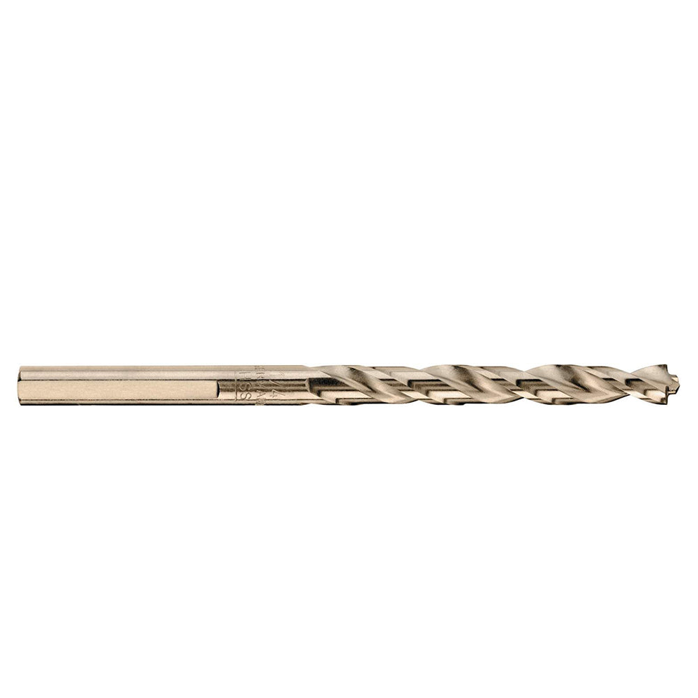 BROCA PARA METAL 1/4 PULGADAS  DORADA DEWALT (DW1916)