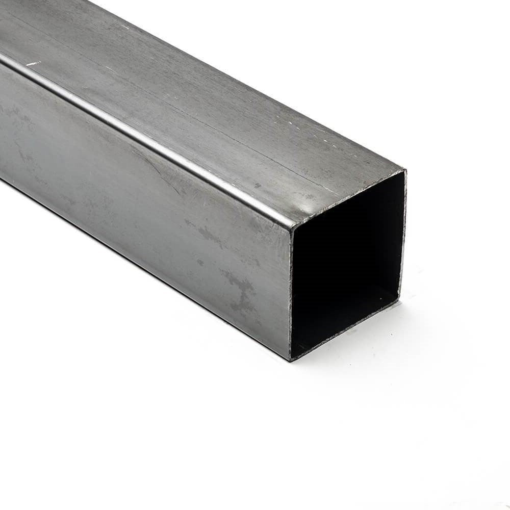 TUBO CUADRADO HIERRO NEGRO DE 5.8 M CAL 1/4 IN DE 4 IN