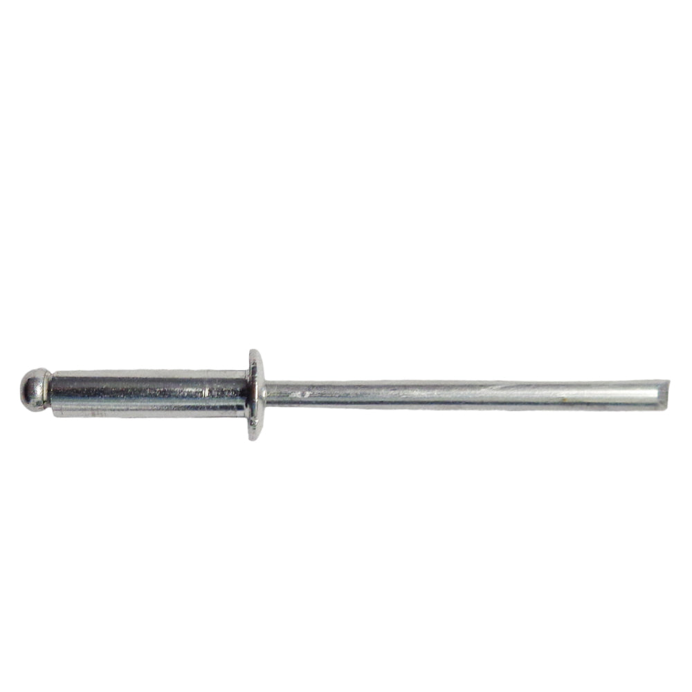 REMACHE CIEGO DE ALUMINIO   1/8 PULGADAS DE ESPESOR  X 0.525 PULGADAS ALTO DE CABEZA