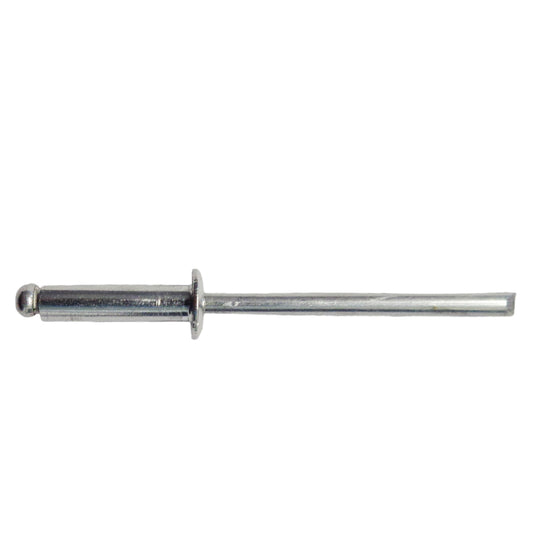 REMACHE CIEGO DE ALUMINIO   1/8 PULGADAS DE ESPESOR  X 0.525 PULGADAS ALTO DE CABEZA