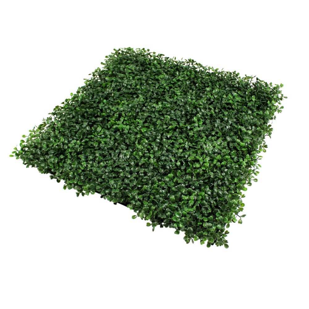 FOLLAJE ARTIFICIAL PARA PARED 50X50CM DE 4 CAPAS DARK GREEN A001