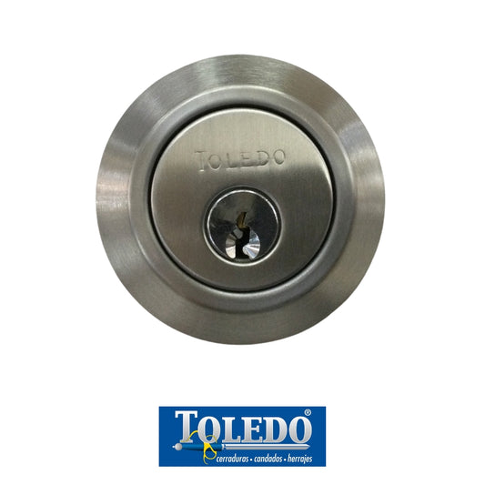 CERRADURA DEADBOLT LLAVE-MARIPOSA ACERO INOXIDABLE TOLEDO