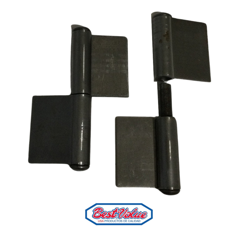 BISAGRA MARIPOSA PARA SOLDAR DE 4 PULGADAS X 4 PULGADAS PQT 2 UD