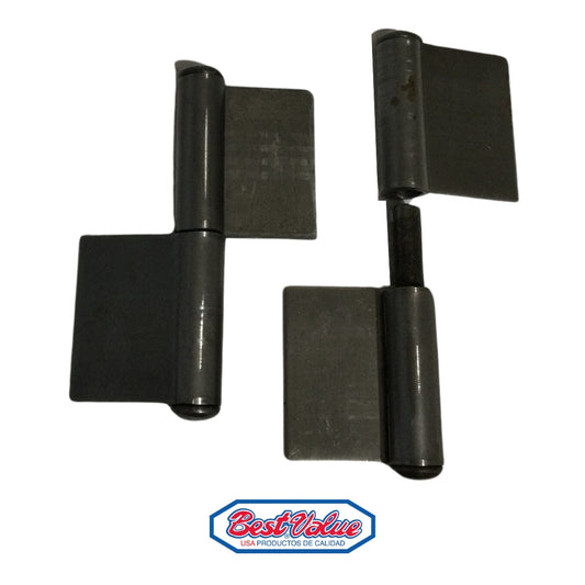 BISAGRA MARIPOSA PARA SOLDAR DE 4 PULGADAS X 4 PULGADAS PQT 2 UD