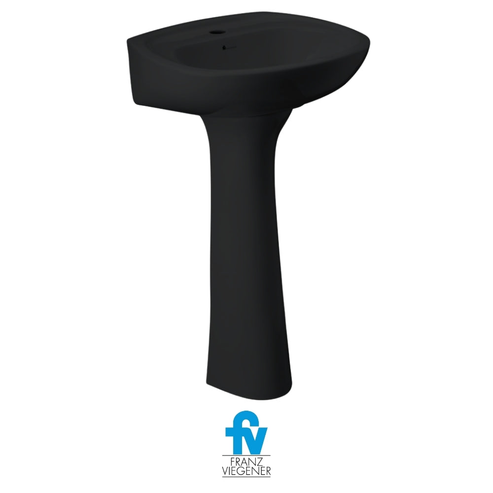 LAVAMANOS CON PEDESTAL FV GALA COLOR NEGRO E208-NE