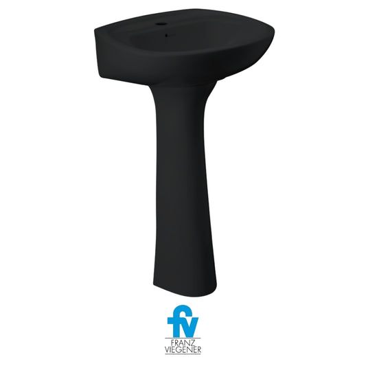 LAVAMANOS CON PEDESTAL FV GALA COLOR NEGRO E208-NE