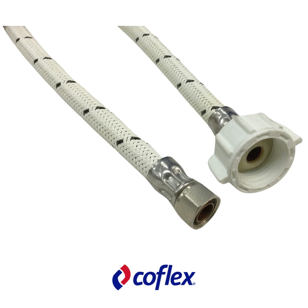 TUBO DE ABASTO PARA INODORO 3/8 PULGADASX20 PULGADAS DE VINILO COFLEX