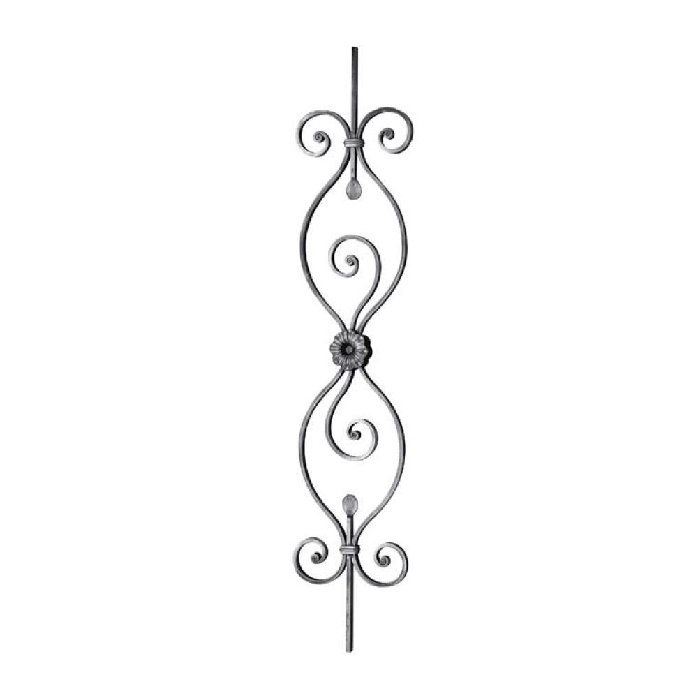 PANEL DE HIERRO FORJADO  14X8X205X1000mm - 1678/2
