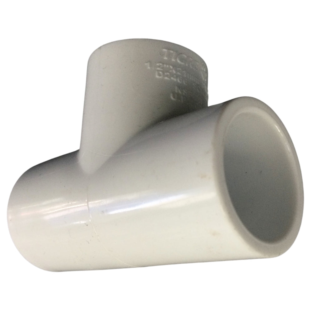 TEE PVC 1/2 PULGADAS C/R SCH-40