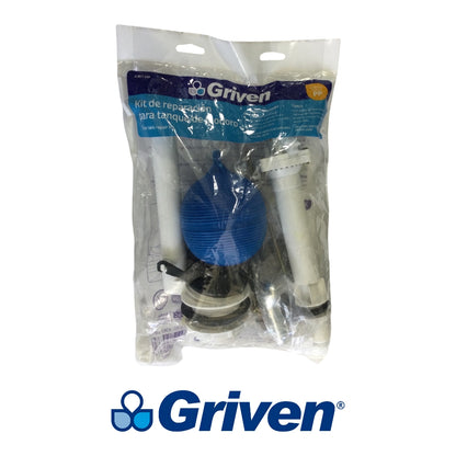JUEGO DE REPUESTOS PARA TANQUE DE INODORO GRIVEN A367-MP