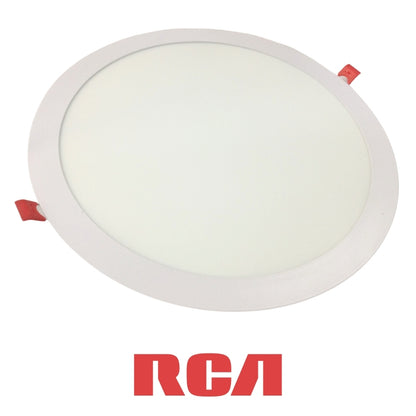 PANEL LED EMPOTRABLE REDONDA 24W LUZ NATURAL 4000k 85-277V RCA (RLRLN24W)