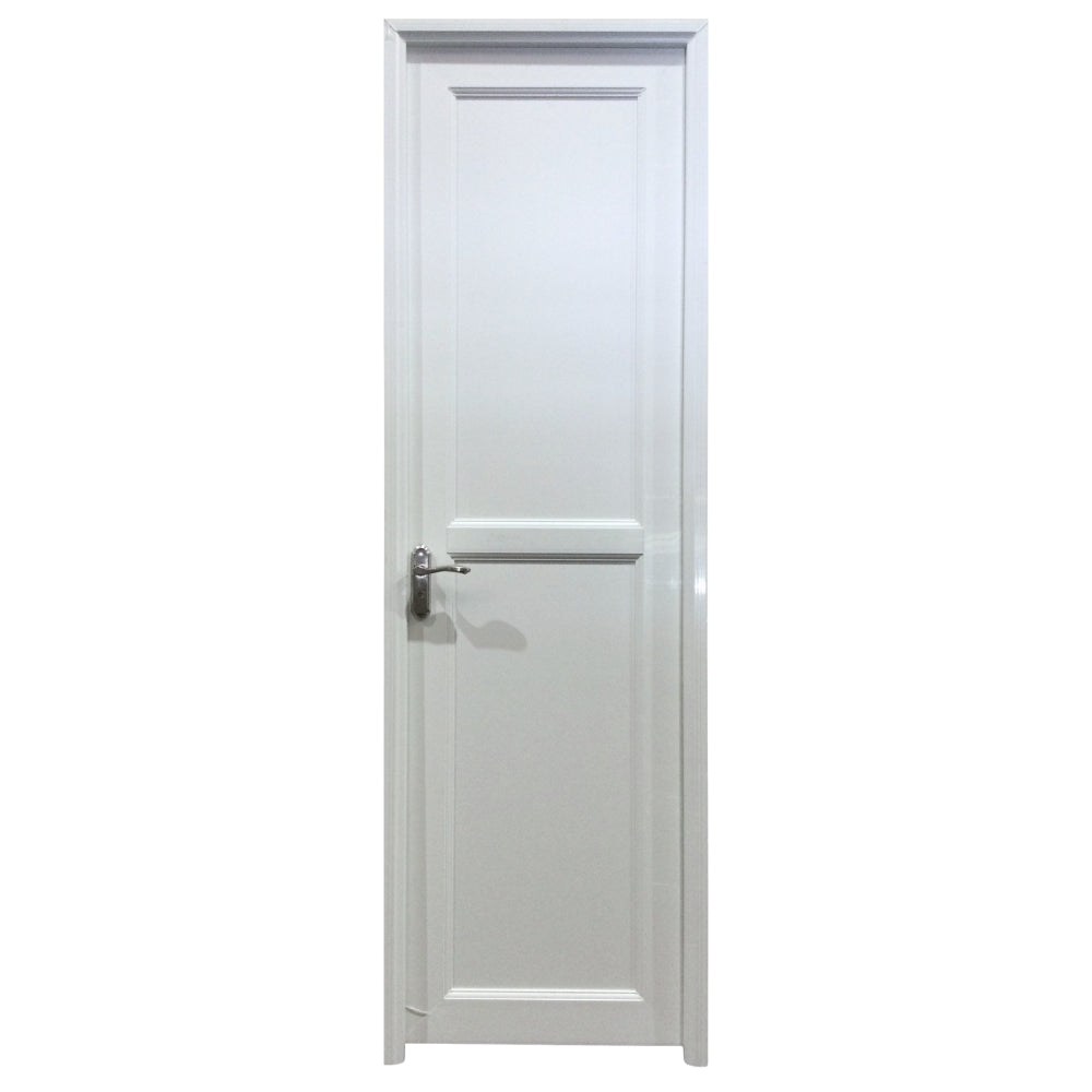 PUERTAS UPVC 2X7 CON MARCO 75MM BLANCO DERECHO PG05 CON BISAGRAS Y CERRADURA