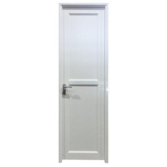 PUERTAS UPVC 2X7 CON MARCO 75MM BLANCO DERECHO PG05 CON BISAGRAS Y CERRADURA