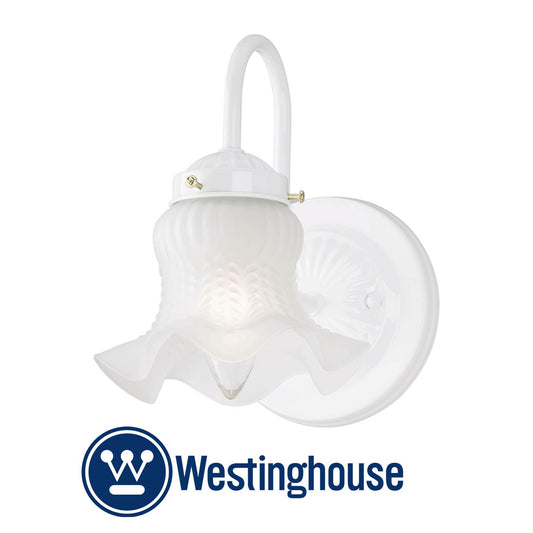 LAMPARA DE PARED 1LUZ 60W BLANCA/FORST EDGE