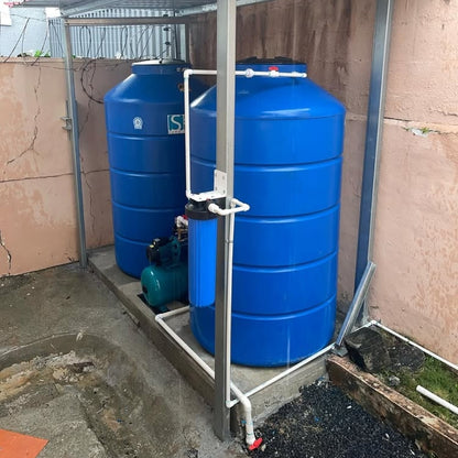 TANQUE DE RESERVA DE AGUA TRICAPA AZUL 450 GALONES (1700 LITROS)