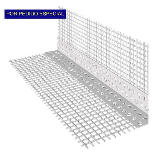 ESQUINERO PVC CON RED 10X10 CON 2.50M