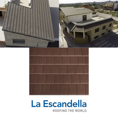 TEJA PLANUM MARRON KLINKER ESCANDELLA TIMK