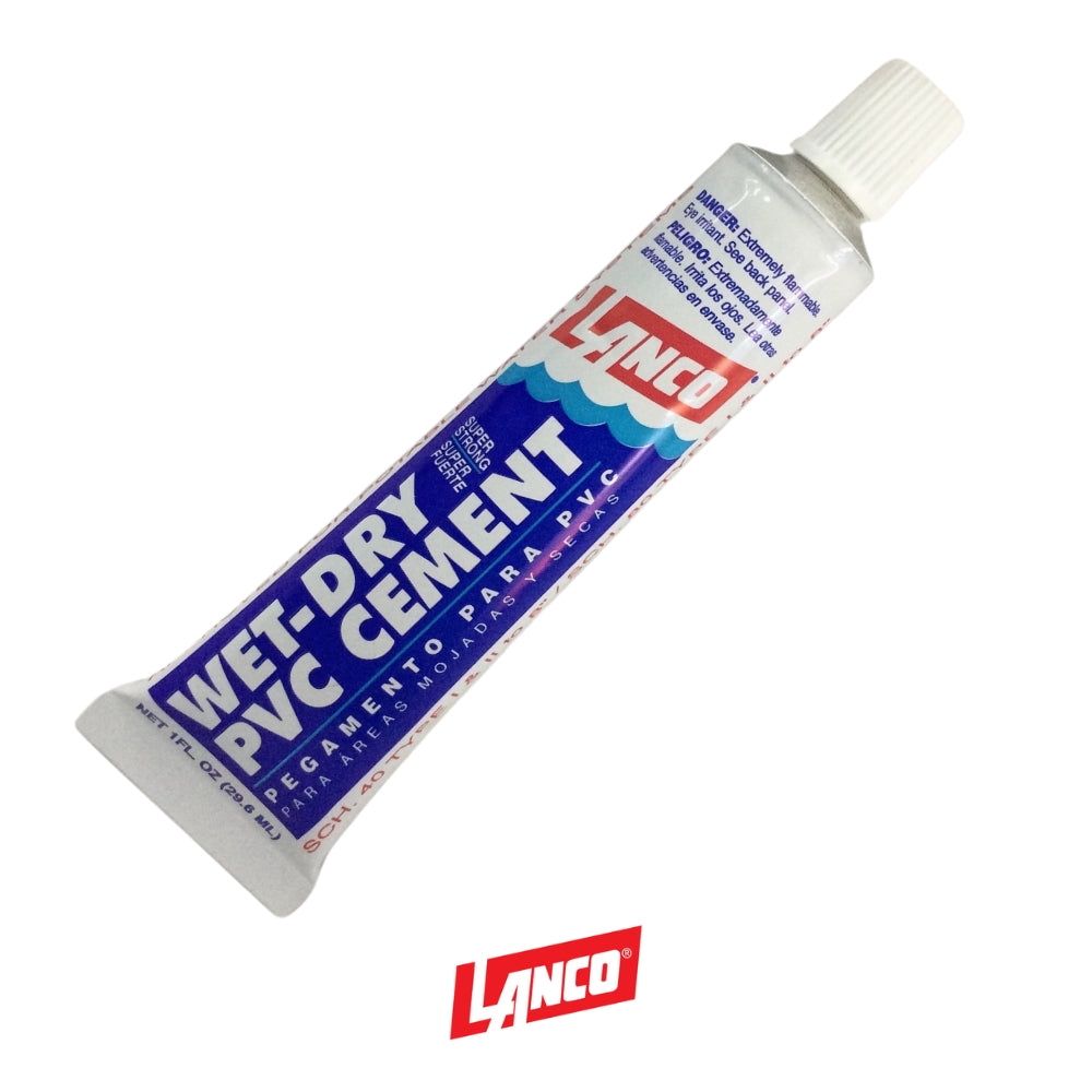 PEGAMENTO PVC WET DRY 1 ONZ TP248-20 LANCO