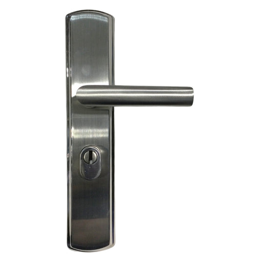 MANIGUETA PARA PUERTA MULTIPUNTOS PLATEADA DERECHA SECURE