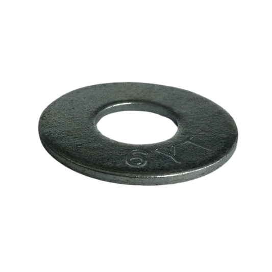 ARANDELA FENDER ZINCADA ACERO GRADO 2 3/8 PULGADAS x 1 PULGADAS