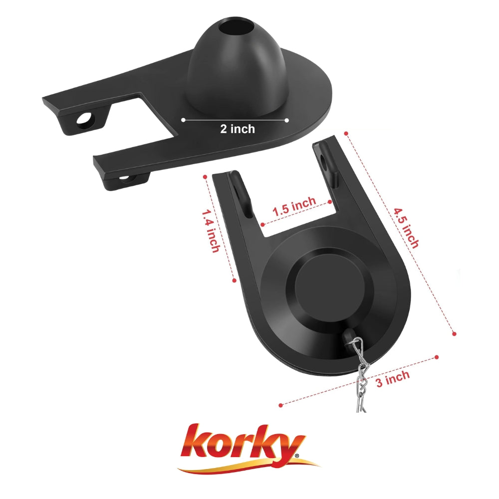 ALETA NEGRA 2 IN 54BP KORKY
