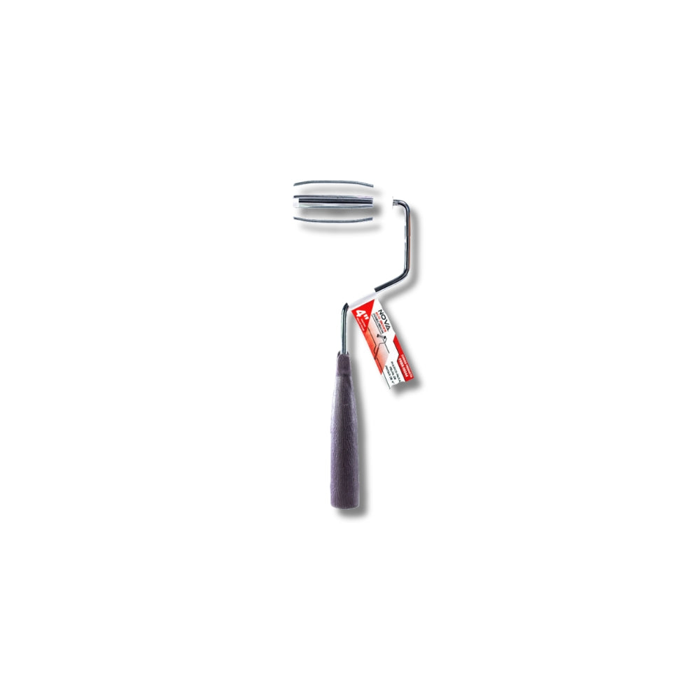 RODILLO NOVA ECONOMICO CAFE 4 ALAMBRES 4 PULGADAS FRBR-06044