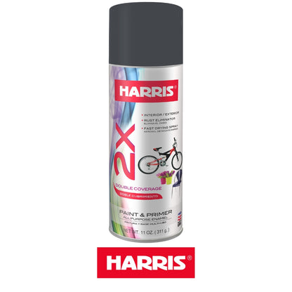 PINTURA DE SPRAY NEGRO MATE 11 OZ HARRIS 38113