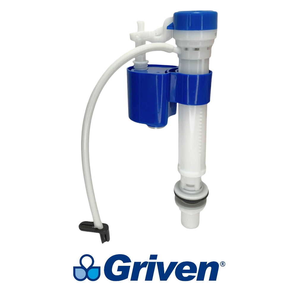 VALVULA DE LLENADO CON FLOTADOR INTEGRADO PARA TANQUE DE INODORO GRIVEN GRV-DTSET-FV